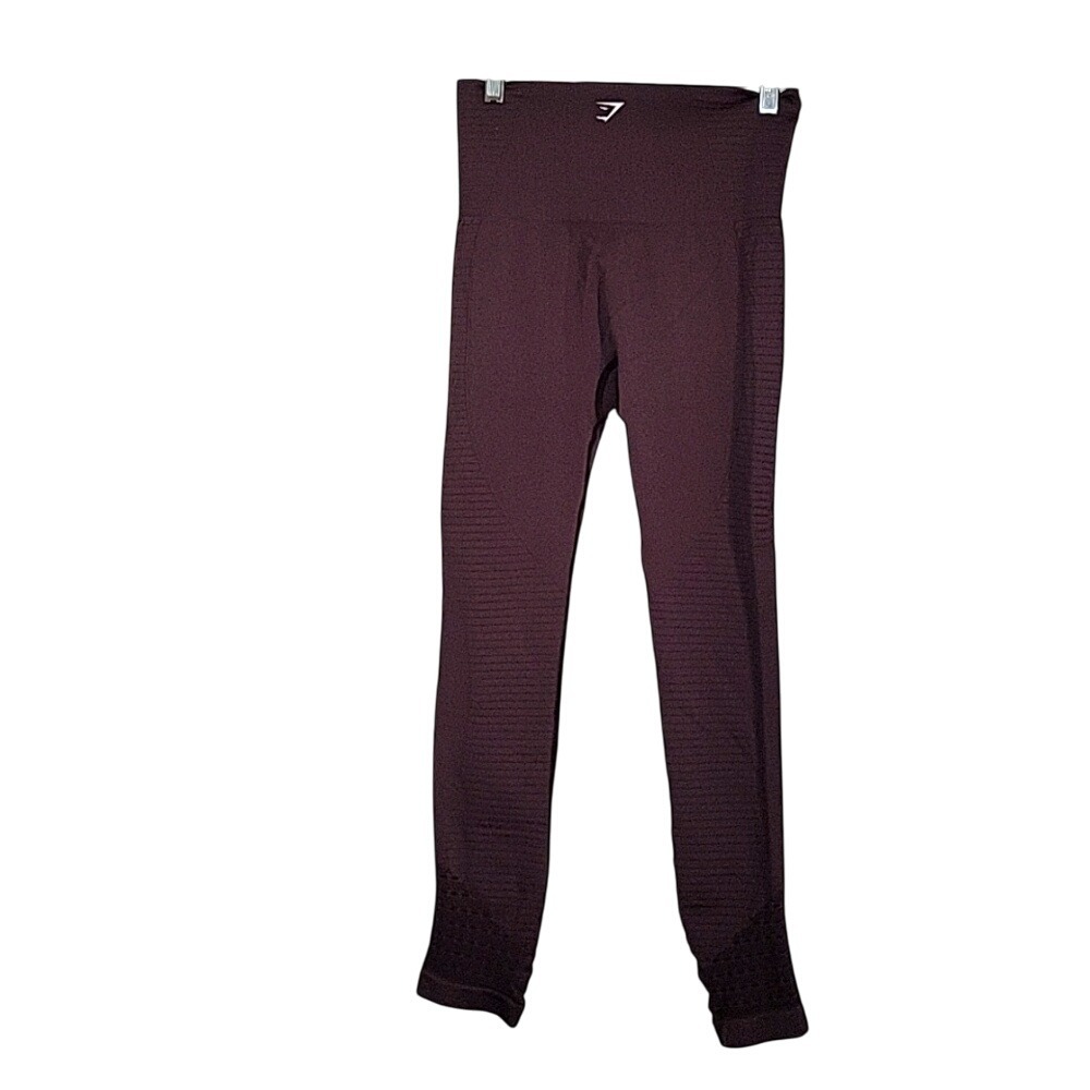 Gymshark Vital Seamless Leggings High Waisted Athletic Purple Size Unknown